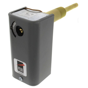 A19ABC-11C PENN  Hot Water Control JCI, degree range 100 F to 240 F, with thermowell, 3 inch bulb, 120/240 VAC, SPDT output