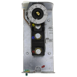 A19ABC-11C PENN Acuastato JCI con rango de 38 C a 116 C, con termopozo, bulbo de 3 pulgadas, 120/240 VAC, salida SPDT