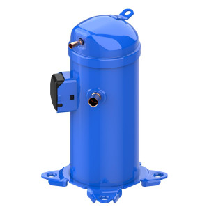 Danfoss HLJ075T4LC6 6.3 tons 75, 000 btu/h R410A, Scroll Compressor for Air conditioning 380-415/3/50, 460/3/60 V/Ph/Hz Discharge 1/2 in, Suction 7/8 in, ODF, PVE Oil, 121L2267, 121L2264, 121L8511