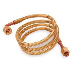 PENN SEC99AB-48C JCI Armored Capillary 48 in. and 1/4 in. SAE connection, Straight and 90 degree ends PENN SEC99AB-48C JCI Armored Capillary 48 in. and 1/4 in. SAE connection, Straight and 90 degree ends