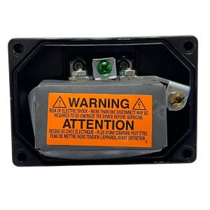 PENN F261KAH-V01C Standard model flow switch with Type 3R (NEMA) enclosure, 1 in., 2 in., 3 in., and 6 in. stainless steel paddles, lock-tooth washer, and screw 