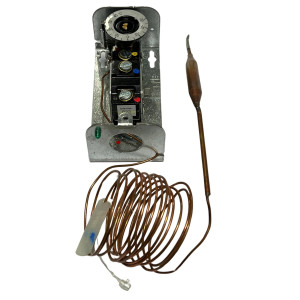 PENN A19ABC-41C Control Temperatura Electromecanico Cuarto Frio JCI -34C a 38C Capilar 8Ft, 1 polo 1 Tiro, abre en baja