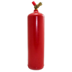 Uniweld MC-10 Acetylene Tank, Red, 10 cu ft,  O.D. 4in Height W/Valve 15in Weight 8lbs CGA Connection 200 DOT Specs Uniweld MC-10 Acetylene Tank, Red, 10 cu ft,  O.D. 4in Height W/Valve 15in Weight 8lbs CGA Connection 200 DOT Specs
