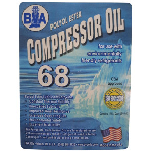 Aceite Refrigerante Sintetico 68 Litro (Polyol Ester) Bva