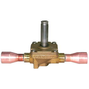 Danfoss 032L1240 Valvula Solenoide 7/8 pulg, EVR 20, Soldable,6 m3/h, Solo Cuerpo , Remplaza 032F1240