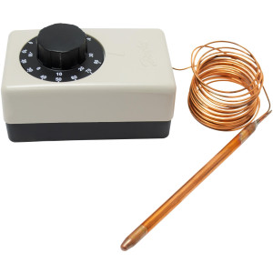 Danfoss 060H1701 UT 72, Termostato Mecanico, -30 a 30 C, Capilar de Cobre 2 m, Auto Reseteo, SPDT, Cerramiento IP20 Danfoss 060H1701 UT 72, Termostato Mecanico, -30 a 30 C, Capilar de Cobre 2 m, Auto Reseteo, SPDT, Cerramiento IP20