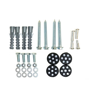 Appli Parts APAB-2160 Soporte de Montaje en Pared para Mini Split - Soporte Universal hasta 150 kg, Compatible con 5000 a 36000 BTU, Incluye Gomas Antivibracion y Kit Completo de Instalacion