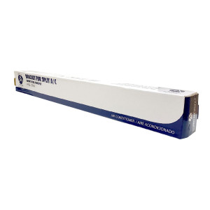 Appli Parts APAB-2160 Soporte de Montaje en Pared para Mini Split - Soporte Universal hasta 150 kg, Compatible con 5000 a 36000 BTU, Incluye Gomas Antivibracion y Kit Completo de Instalacion