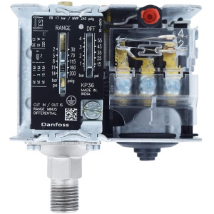 Danfoss 060-110866 Pressure Control KP36  2-14 bar (29-203 Psi) Dif  0.7-4 bar(10-58 Psi)
