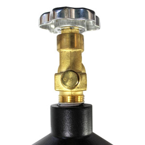 Uniweld N40 Nitrogen Tank, Black, 40 cu ft, 24.3 lbs 40037