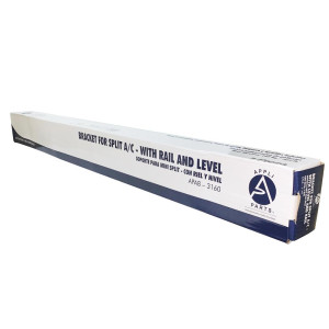 Appli Parts APAB-3160 Mini Split Wall Mounting Bracket, Heavy Duty Outdoor Support Up to 352 lbs. Fit 5000 to 36000 BTU Units, Includes Level Cross Bar, Anti Vibration Pads and Full Installation Kit