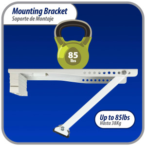 Appli Parts Window air conditioner bracket for Units Up To 85 lbs heavy duty powder coated finish mount for extra durability with installation hardware included and  mounting parts APAB-2038