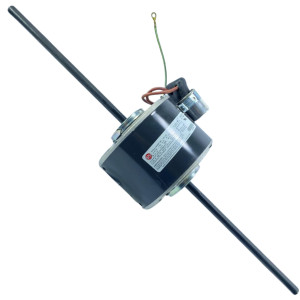 US Motors 6851-0850 1/15 HP Motor para Fan Coil 1.100 rpm, 6 polos, 2 ejes, 3 velocidades, 5.6 diametro, CCW, 220 V, 60 Hz, 1 ph, Capacitor 5 mfd 370 VAC