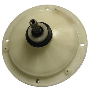 Appli Parts APTW-81012 Transmision Lavadora Eje Estriado (11 Estrias), Base 4 Huecos, sin polea, remplazo para lavadoras 50-1318 GN-404