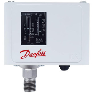 Danfoss 060-110866 Pressure Control KP36  2-14 bar (29-203 Psi) Dif  0.7-4 bar(10-58 Psi)