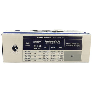 Appli Parts APFD-B083S Filtro Secador 3/8 pulg Bidireccional 083 ODF Soldable Universal para sistemas de Refrigeracion y Aire Acondicionado