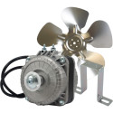 Appli Parts APFM-672 1/130 Hp Fan Motor, 220 V, 50/60 Hz, 3000 rpm, Reversible rotation, Universal Fan Motor Kit, Shaft 3/16 in by 1-1/4 in long includes 2 Fan Blades 4 and 5.5 in Certified UL E479056 Replaces NUV-672, SM672