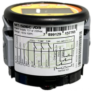 Electronic Control Full Gauge Temperature Heat Pumps 110/220v Mt-526c