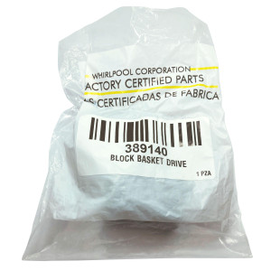 Whirlpool WP389140 Genuine OEM Washer Drive Block for Inner Tub  Fits: 389140 357782 97360