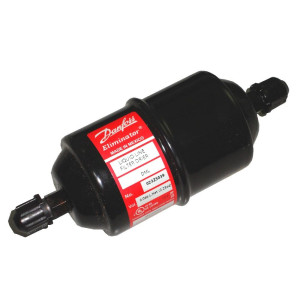 Danfoss 023Z5004 Filtro Secador 1/4pulg linea de Liquido para sistemas de aire acondicionado y refrigeracion DCL 082 Roscable 1.5-2.4tons Unidireccional 14.5cm Largo 5.8cm Ancho