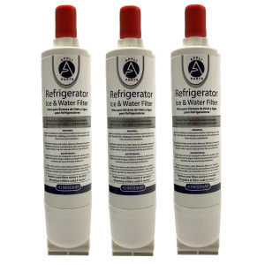 Appli Parts 4392857AP Filtro de Agua para refrigeradora tipo Whirlpool de Rodapie remplaza 4392857, 4396508, 4396509, 4396163 Filtro de Acceso Frontal (3 pack)