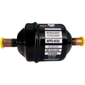 Appli Parts APFD-053S Filtro Secador 3/8 pulg para linea Liquido para Sistemas de Refrigeracion y aire acondicionado 053S ODF Soldable Universal Unidireccional 114mm Largo 51mm Ancho Appli Parts APFD-053S Filtro Secador 3/8 pulg para linea Liquido para Sistemas de Refrigeracion y aire acondicionado 053S ODF Soldable Universal Unidireccional 114mm Largo 51mm Ancho