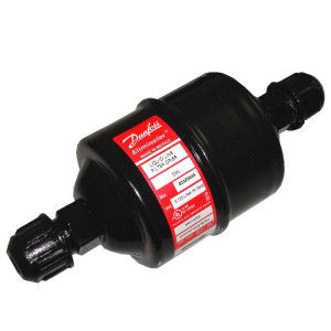 Danfoss 023Z5010 Filtro Secador 5/8pulg linea de Liquido para sistemas de aire acondicionado y refrigeracion DCL 165 Roscable 10.4-15.6tons Unidireccional 18.4cm Largo 8cm Ancho