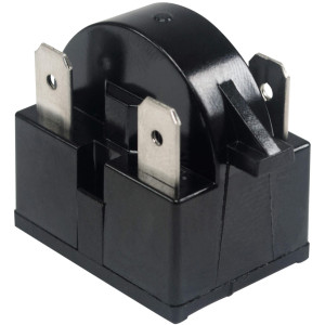 Appli Parts Interruptor de rele para mini nevera de 3 pines, 4,7 Ohmnios, 110 V, rele de arranque PTC universal, pieza de repuesto para multiples marcas de refrigeradores, enfriadores de vino APSR-4002P