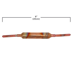 Appli Parts APFD-101S Copper Filter Drier 1/4 x 1/4 in 10g 0.35oz for universal refrigeration and air conditioner applications  Appli Parts APFD-101S Copper Filter Drier 1/4 x 1/4 in 10g 0.35oz for universal refrigeration and air conditioner applications