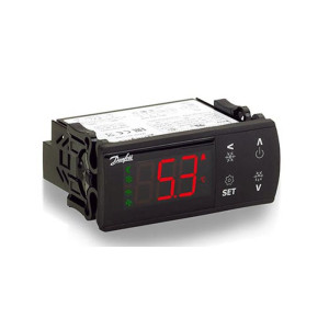 Electronic Control Danfoss Erc213 110v/60hz 080g3264 080G3411 080G3467 RED 3 Relay Output, 2 Temperature Sensor