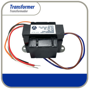 Appli Parts APTR-403 Transformador de 120/208/240 V a 24 V, 40 Va, 50/60 Hz, con Base Simple, Aislamiento Clase B, Transformador Clase 2, remplaza 40301F