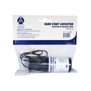 Appli Parts APHS-6 Relay de Arranque, Capacitor y Termico 1/12 a 10 HP, amplificador de potencia para aire acondicionado de 1/12-10 HP y compresores 110-220 Voltios 1Ph hasta 500 porciento de torque 