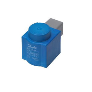 Danfoss 018F6185 Bobina para Solenoide 100-115 V,60 Hz, 13 W, 50 Hz, 11 W, IP20, BE115CS, Terminales DIN