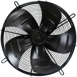 Appli Parts AXF-500 Extractor Axial 500 mm (19-3/4 pulg) 220 V, 1 ph, 60 Hz, 500 W, 1450 rpm, Rango Temperatura -30 C a 60 C, incluye aspa y base tipo jaula