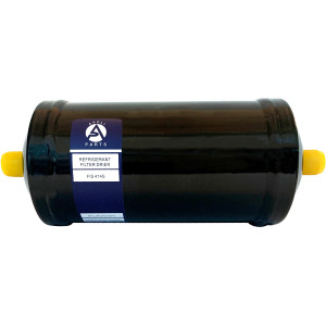Appli Parts APFD-414S Filtro Secador 1/2 pulg para linea Liquido para Sistemas de Refrigeracion y aire acondicionado 414S ODF Soldable Universal Unidireccional 241mm Largo 89mm Ancho