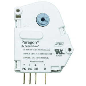 W10844636 Whirlpool Reloj Timer Deshielo W10740040 