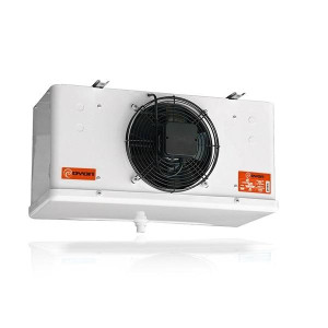 Oyon OEA30010806D Evaporador para Cuarto Frio 7125 Btu media y 5208 Btu baja, 1 ventilador 12 in, descongelamiento electrico, 220V 1 Ph 50/60 Hz, 5 FPI perfil medio, reemplaza KLP105LES2 y KLP106LES2