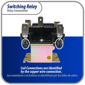 Appli Parts APSWR-342 90-342, 208-240 VAC Coil, General Purpose Switching Relay,DPDT, for HVAC applications and other general electrical installations Replaces APSR-342