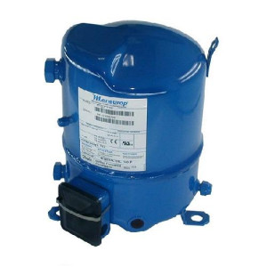 Danfoss MT40JH3FVE 3.5HP R22, MBP Compresor Reciprocante para Refrigeracion 200-230/3/60 (V/Ph/Hz),Descarga 1 pulg V01, Succion 1-1/4 pulg V09, Rotolock,Aceite Mineral,MT40-3V