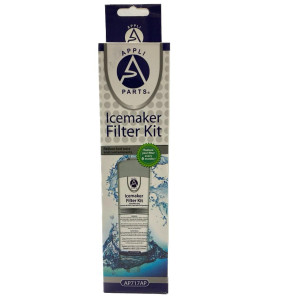 Appli Parts AP717AP Filtro de Agua para refrigeradora tipo GE General Electric en linea, ideal para fabricadores de hielo y dispensadores de agua 3 Pack