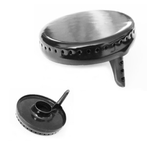 Appli Parts 98015301AP Burner replacement for Whirlpool Acros with Guide 