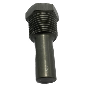 Thermowell Full Gauge, Aluminum 30mm Thread 1/2" npt