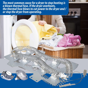 DC47-00019A Appli Parts Kit Resistencia Secadora DC47-00019AKAP 
Incluye DC47-00019AAP Resistencia, DC47-00018AAP Termostato, DC96-00887AAP Fusible, DC47-00016AAP Fusible