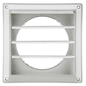 Lambro Usa Rejilla Ventilacion Blanca 6" 361W