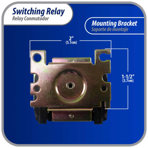 Appli Parts APSWR-341 90-341,110 VAC, General Purpose Switching Relay,DPDT, for HVAC applications and other general electrical installations Replaces APSR-341
