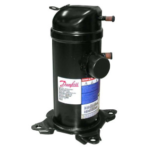 Danfoss HRP047T4LP6 3.9 tons 47,000 Btu/h R22,R407C Compresor Scroll para Aire Acondicionado 380-415/3/50, 460/3/60 V/Ph/Hz Descarga 1/2 in, Succion 3/4 in, ODF, Aceite PVE 121L1046 HRM047U4LP6