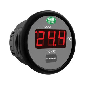 Electronic Control Temperature 1 Sensor 110/220v Cylindrical Full Gauge Tic17c