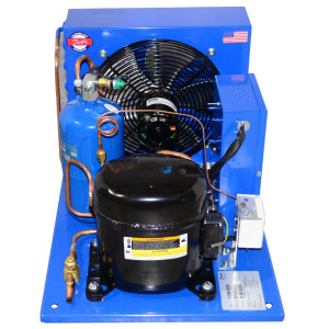 Danfoss HAM009E35B 3/4HP R22 Refrigeration Condensing Unit 115/1/60 (V/Ph/HZ) with Fractional Compressor Embraco T6220e