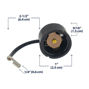 Tecumseh Protector Termico para compresor de 1/5Hp 115V K90-07