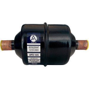 Appli Parts APFD-165S Filtro Secador 5/8 pulg para linea Liquido para Sistemas de Refrigeracion y aire acondicionado 165S ODF Soldable Universal Unidireccional 178mm Largo 76mm Ancho Appli Parts APFD-165S Filtro Secador 5/8 pulg para linea Liquido para Sistemas de Refrigeracion y aire acondicionado 165S ODF Soldable Universal Unidireccional 178mm Largo 76mm Ancho